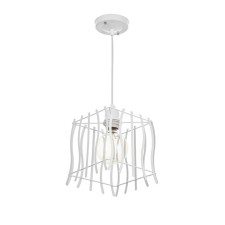 Luze Spring Suspension Bayerlux color icy white 1x40wt base E27
