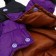Overalls "Umka", size 18 (DS 40 cm, fire 50 cm, ok 38 cm), black-violet