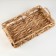 Wicker basket, 43x25x8/13 cm, reeds