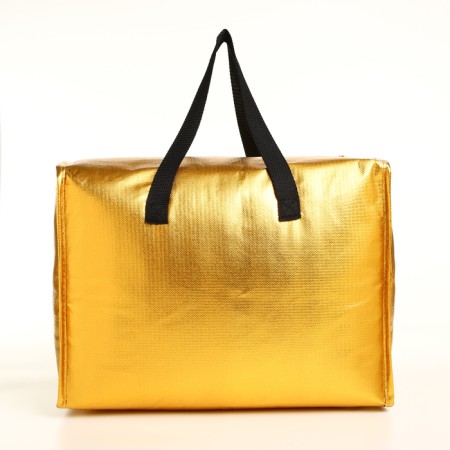 Bag-Term style 32l, 40*28*28cm, lightning department, foil, gold-1
