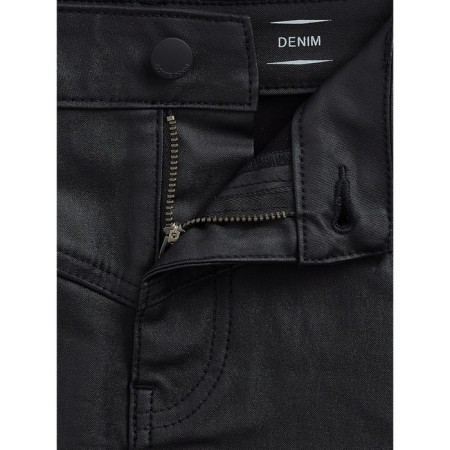 Women's jeans, size XS, Black color-6
