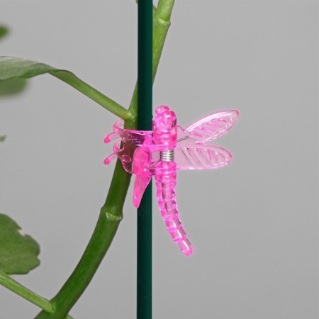 Clips for Plants "Dragonfly", set of 10 pcs., Mix, Greengo-6