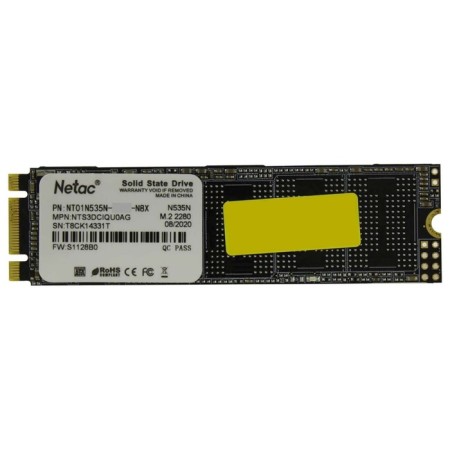SSD NETAC M.2 N535N 512 GB SATA III NT01N535N-512G-N8X-2