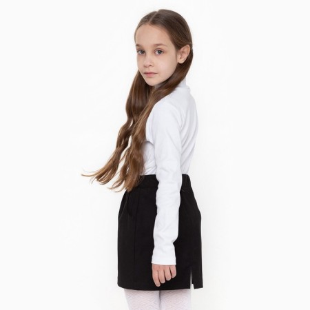 Baby turtleneck, white color, height 152 cm-1