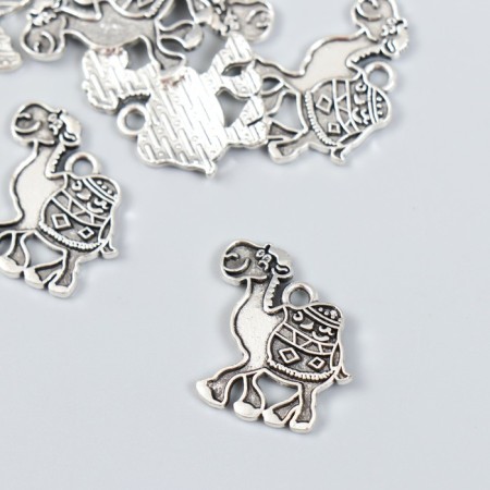 Decor for creativity Metal "Funny camel" 1.8x2 cm