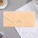 Money envelope "Universal" velvet, beige background, rings, 19x9.3 cm
