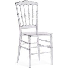 Пластиковый стул Chiavari пластик/прозрачный 38x45x89 см