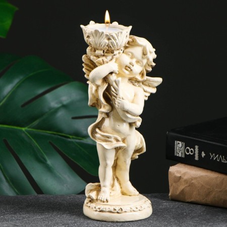 Climb "Angel" in the right hand, ivory 14x8x22cm