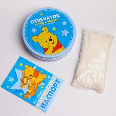 Set for creativity "Hand and legs imprint", Winnie and his friends-1