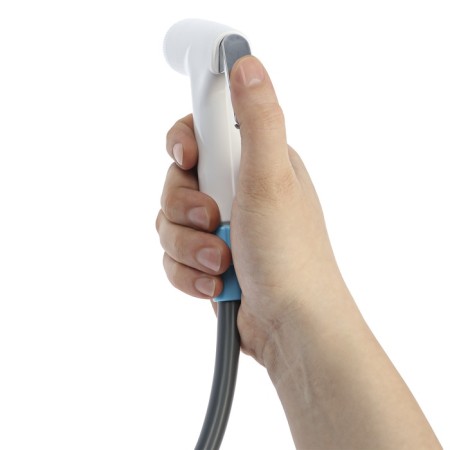 Portable hiking shower Zein: watering can, hose, pump with USB cable, holder, hook-10
