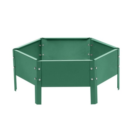 Glocked flowerbed, D = 60 cm, h = 15 cm, green, Greengo-8