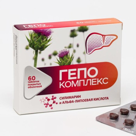 HEPO COMPLEMENT, 60 tablets 165 mg