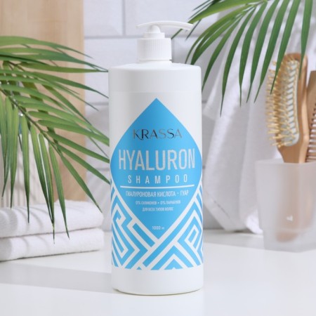 Hyaluron hair shampoo with hyaluronic acid, 1000 ml
