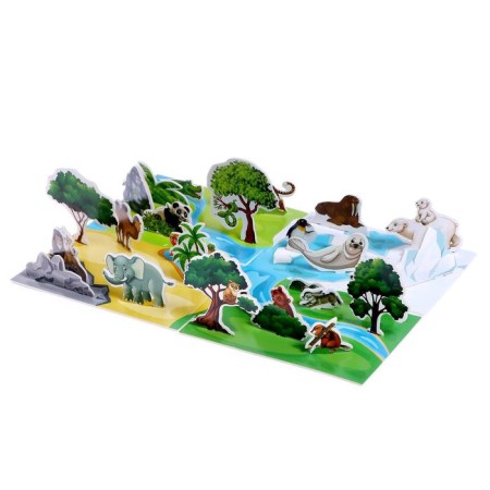 3D designer "Where animals live", 30 details-2