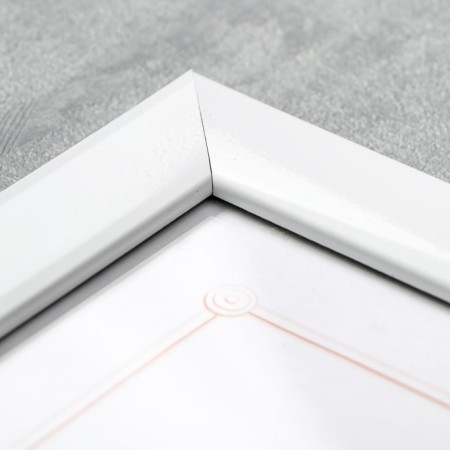 Photo frame plastic 21x30 cm 1081 white-2