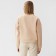 Female sweatshirt Minaku: Velvet Collection Milk color, size 52