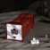 LED figure “Snowman in a telephone booth” 5.3 × 12 × 5.3 cm, plastic, batteries AG13x3, glow warm white