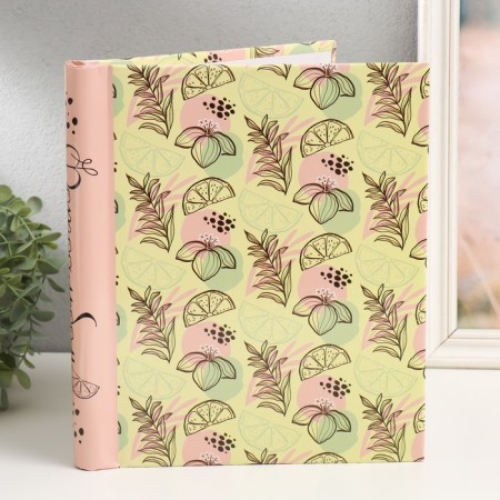 Photo album magnetic 20 sheets "lemons" 29x24x2 cm