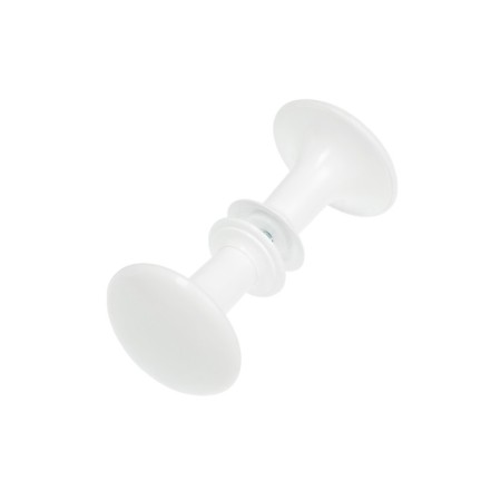 Handle button plastic RK1-7, white