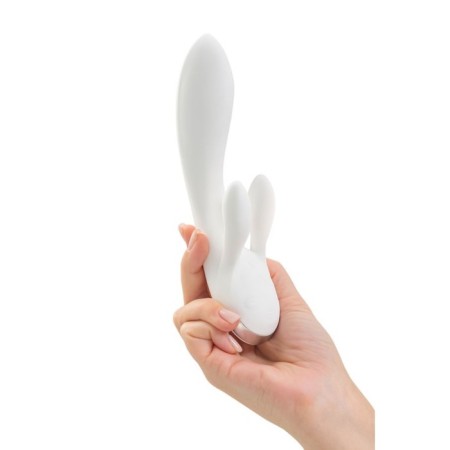 Satiffyer Double Flex Connect App, Silicon, 15.5cm, White-5