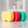 Body sponge "Eight", 15 × 8 × 3.5 cm, color mix