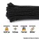 Paracord 550 "Master K." nylon, black, d - 3.5 mm, 10 m