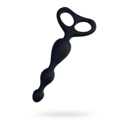 Anal traffic jam Popo pleasure byfa aquilae, silicone, black, 18 cm, d 3 cm