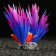 Artificial aquarium plant, 18 x 10 x 11.5 cm, red-violet