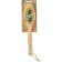Bradex KZ 1064 dry massage brush, from a tea tree with cactus bristles with a handle 30 cm 787838