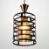 Lamp Bayerlux 2105/1bk E27 40W Black 12x12x100 cm