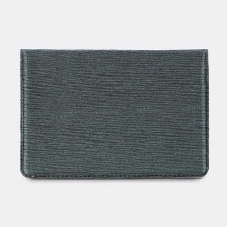 Cover for travel ticket, embossing, green color-1