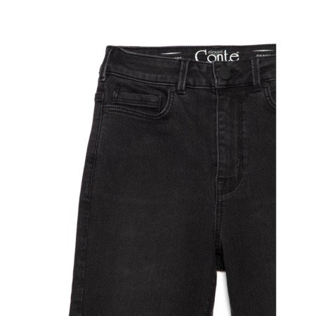Women's jeans modeling Conte Elegant Skinny, size XS, color Washed Black-9