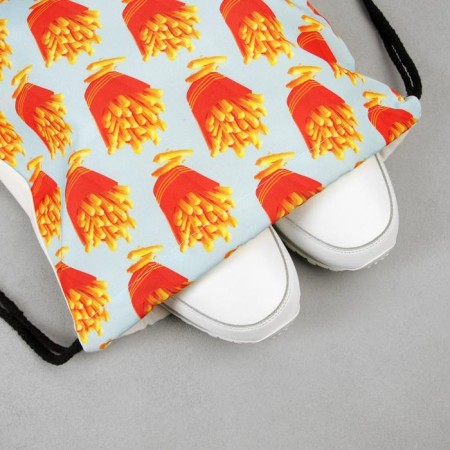 Back for shoes "I love potatoes" Textile, size 30 x 40 cm-3