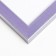 Photo frame Plastic "Watercolor" 21x30 cm, purple