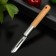 Vegetable vertical shade "Valdai", stainless steel, brown color