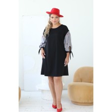 Female dress, size 52, black color
