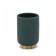 Fansy glass, green color