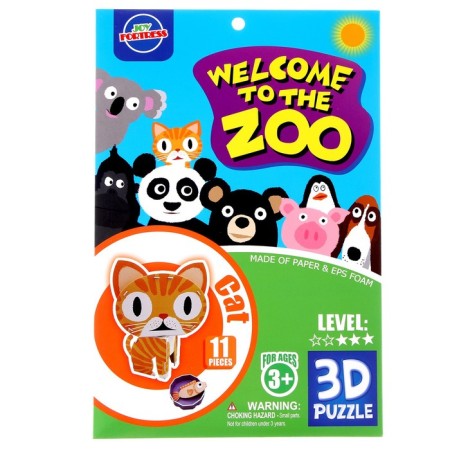 Set for creativity Sostea 3D figures "Cat"-3
