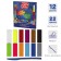 Plasticine 12 colors, 260 g, Erichkrause Artberry, neon, with aloe vera, stack as a gift, in cardboard packaging