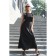 Women's dress, size 44, black color