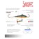 Balancir Lucky John Fin 3 + tee, 4 cm, color 53 blister