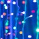Garland "Curtain" 2 × 9 m, IP44, UMS, white thread, 1800 LED, glow of Multi, 220 V