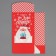 Folding box "Santa Claus", 15 x 7 x 22 cm, new year