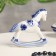 Souvenir "Horse-rock", 10 x 3 x 9 cm, gzhel, cobalt