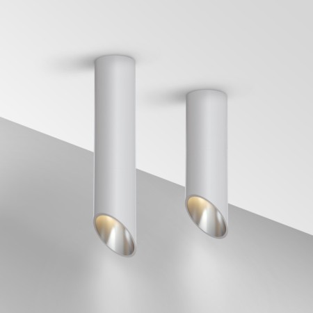 Technical C026CL-01W, GU10, 1x50 W, 67x67x350 mm, white lamp-1