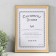 Photo frame plastic A4 Format "A tree with a golden border" 23.5x31 cm