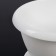 Plastic pot "Gamma", d = 22, with a pallet, white