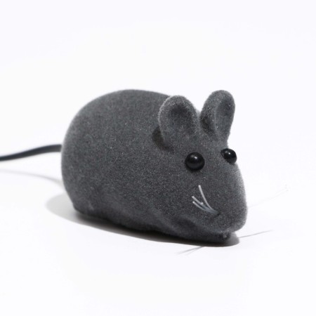 Velvet mouse, 6 cm, gray-3