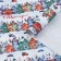 Packaging paper for the New Year craft "New Year's houses", 70 x 100 cm