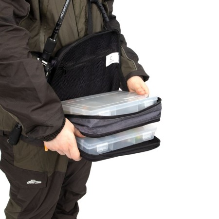 Bag fishing ranger, 31x23x13 cm, 2 boxes Luno-20, 2 pockets-8